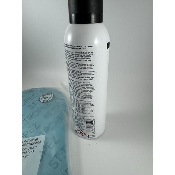 NEW St. Tropez Gradual Tan Classic & Dual Sided Velvet Applicator Mitt FREE SHIP - Picture 3 of 6